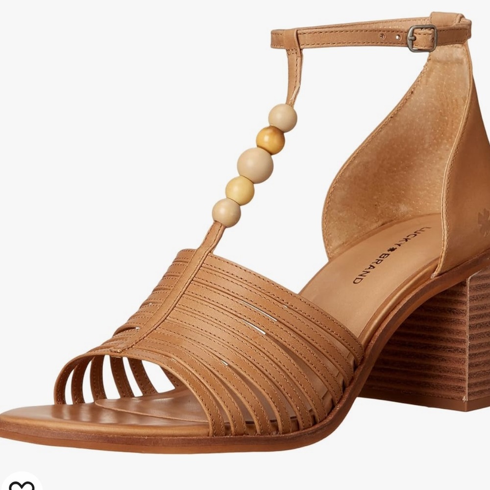 Lucky Brand Sylvesha Beaded T-Strap Sandal